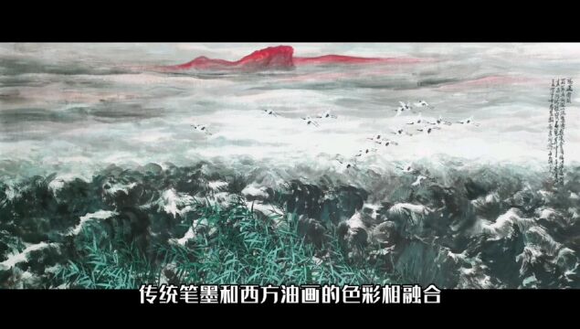 新中国画开派宗师,当代大写意花鸟名家—刘广河