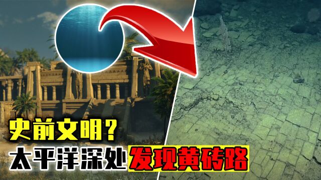 不可思议!太平洋深处发现“黄砖路”,传说中的史前文明真存在?