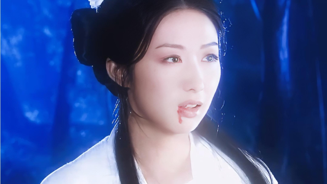 【涂黎曼】以前的古装造型尽管很素却很漂亮,一身白衣宛若仙女