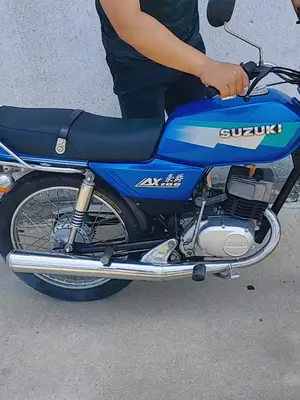 经典二冲#豪爵铃木ax100