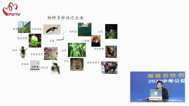 空中课堂 | 福州第四中学桔园洲中学陈雪娇:了解并保护生物多样性——走进COP15