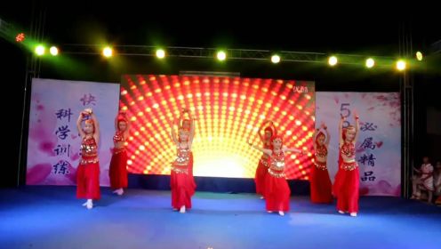 少儿舞蹈表演印度舞《天使之吻》艺海五八培训学校2018年文艺汇演
