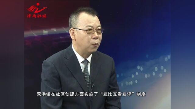 【走进融媒直播间】创建文明城区 让生活更美好——访津南区双港镇党委副书记、镇长于示川