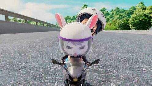 舒克贝塔第四季 【精彩cut连连看】制霸高速公路!酷飒琪琪新装备登场!