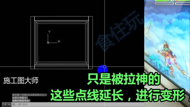 全屋定制家具CAD辅助器|大师怎么用sv快捷键命令,等比拉伸图形中的点线?