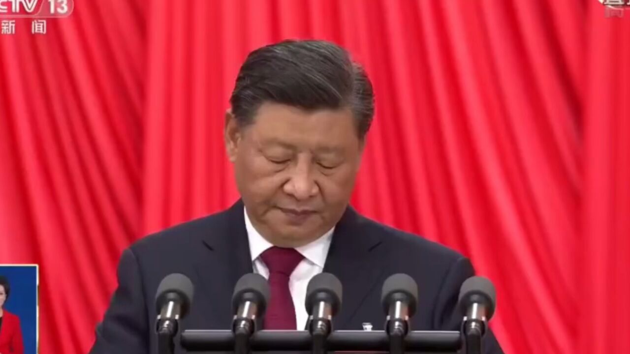 二十大谈台湾问题，全程爆发超长👏_高清