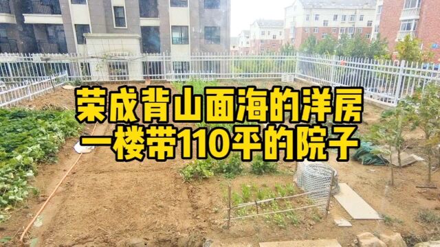 荣成背山面海的花园洋房,一楼带110平大院子