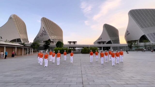 福建省福州市仓山区老年人体育协会上渡街道辅导站舞蹈队《时代感》