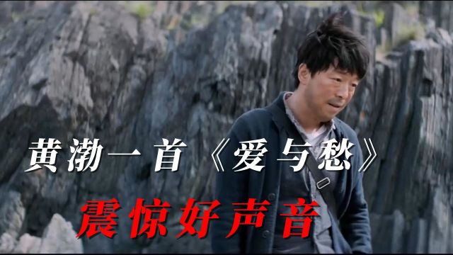 黄渤在好声音舞台上演唱了一首,《爱与愁》,那英直接惊掉了下巴