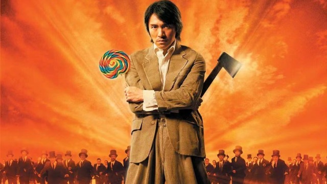 《功夫》帅气!周星驰封神之作,星爷大战斧头帮