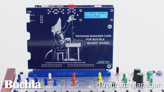 Buchla Program Manager Available now!