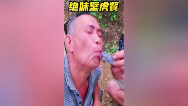 绝味壁虎餐,一道吃了可以得道升仙的美食,你敢尝试吗?