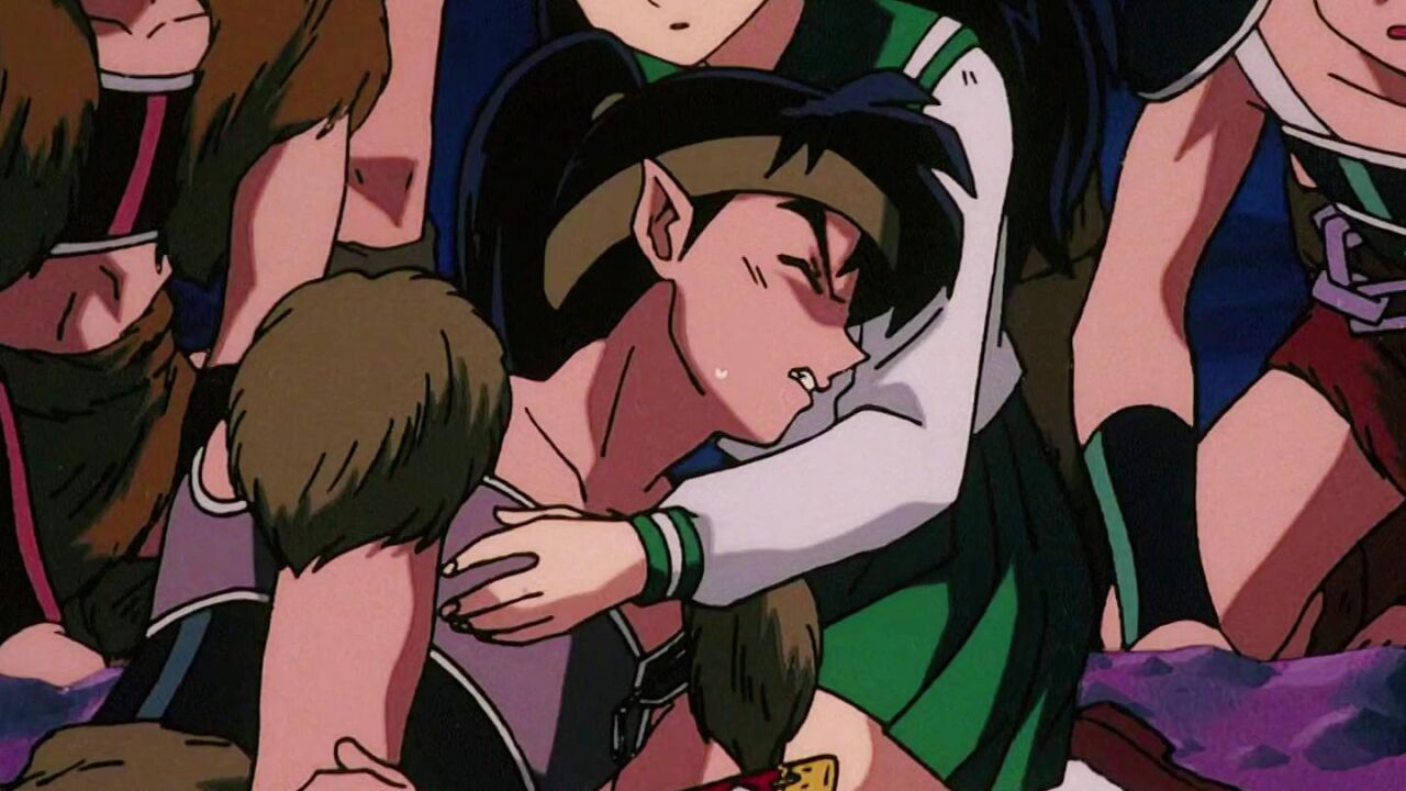 犬夜叉吃钢牙的醋 气跑了戈薇