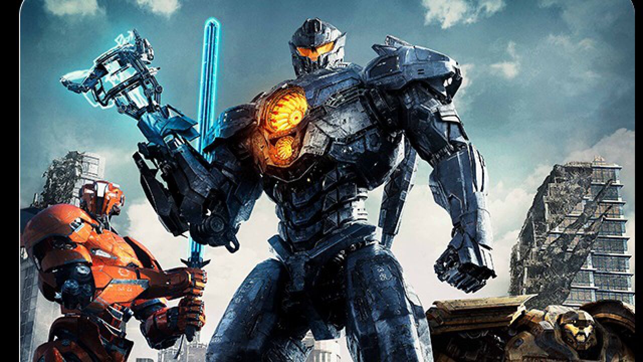 异世界虫洞大开怪兽入侵,战斗机甲崛起守卫家园《环太平洋2:雷霆再起