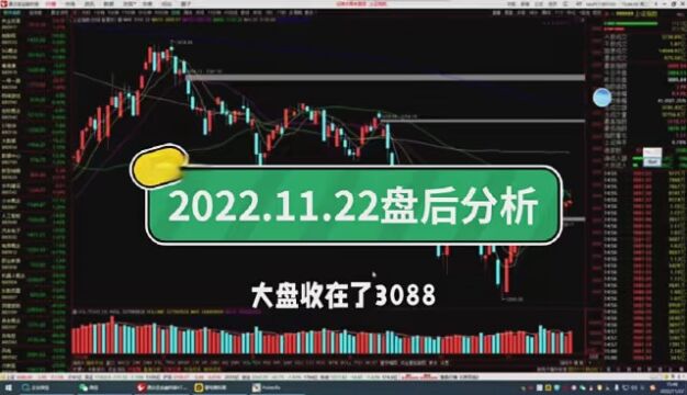 2022.11.22盘后分析 #炒股技巧 #股票交流