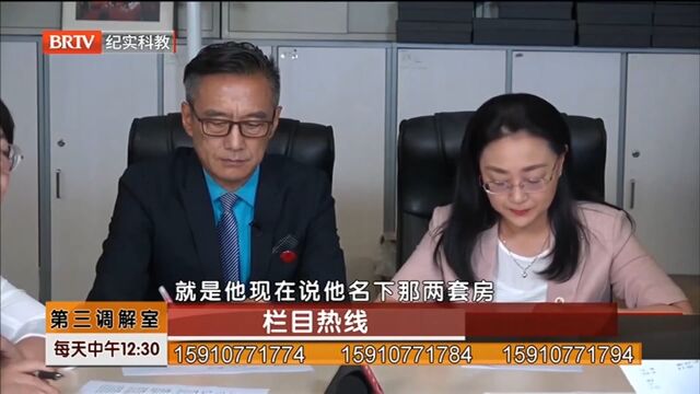 在李先生提供的财产中,两个房子都却没有房本