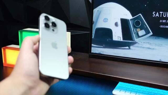 iPhone15Pro侧边操作按钮的正确使用方式,一键打开扫一扫.