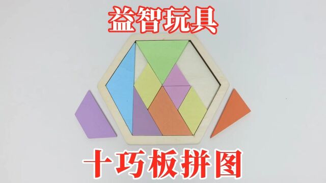 益智玩具:十巧板拼图!你的脑洞够大吗?