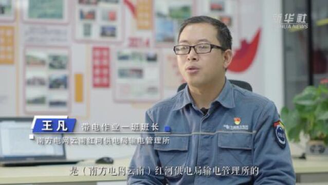 新华视点丨“带电尖兵”高原电塔上的分秒必争