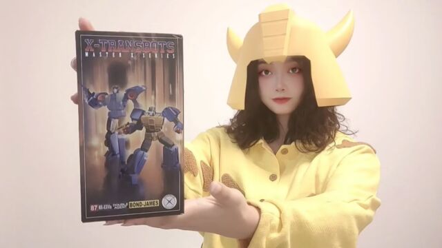 新品开箱 X社 TRANSBOTS MP级 变形金刚 双面人