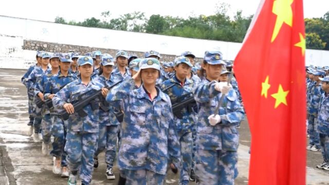 我和我的军旅生活——海慧中学2023新生国防教育活动纪实