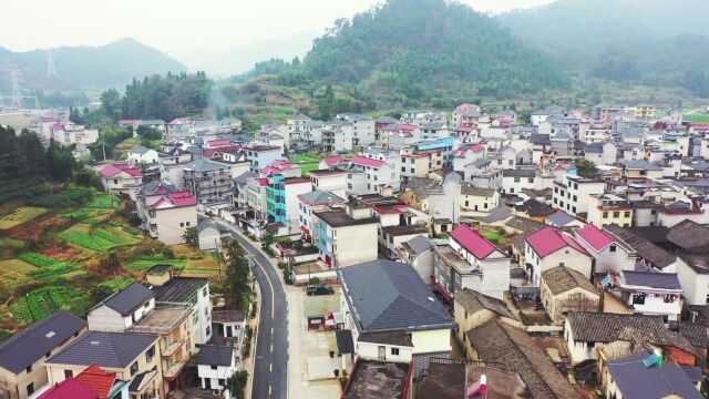 淳安县示范村洪家村