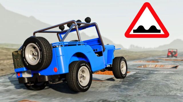 【BeamNG】应力和悬架测试 Gavril GPV