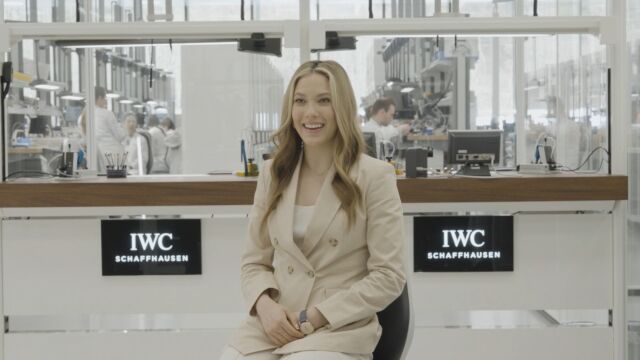 IWC万国表品牌大使谷爱凌 探访沙夫豪森IWC万国表之家