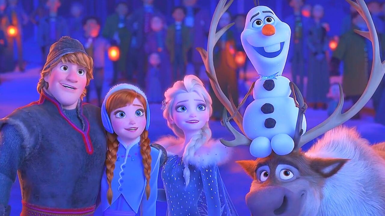 艾莎和安娜的圣诞传统原来就是雪宝《冰雪奇缘雪宝大冒险》