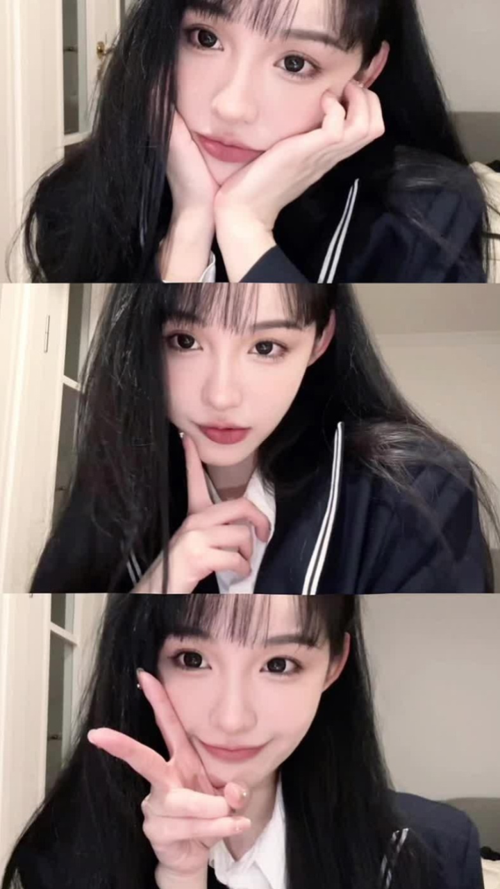 ins韩国女高妆容10分钟伪素颜