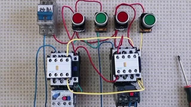 两个电动机顺序启动逆序停止控制线路#零基础学电工 #电气控制 #电工知识 #顺启逆停 #电工知识分享