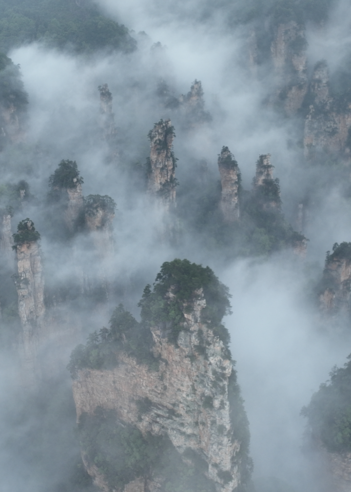 张家界山峰图片大全图片