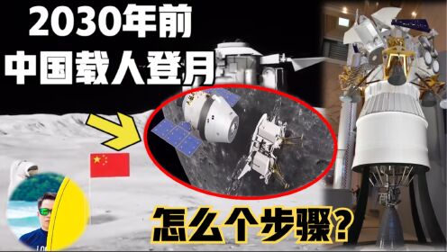 官宣！2030年前我国载人登月，要如何完成呢？_高清1080P在线观看平台_腾讯视频