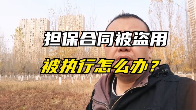 担保合同被盗用怎么办?担保合同被拿去给陌生人贷款怎么处理?