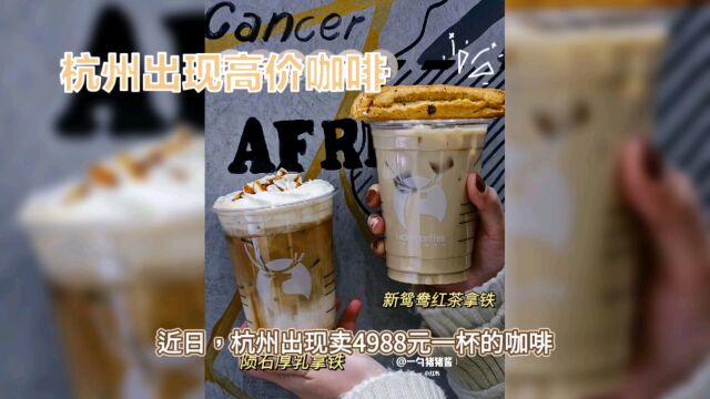 杭州咖啡店惊现天价瑰夏咖啡,大乐揭秘背后成本