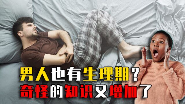 男性也有生理期?男女生理期有何不同?看完奇怪的知识增加了