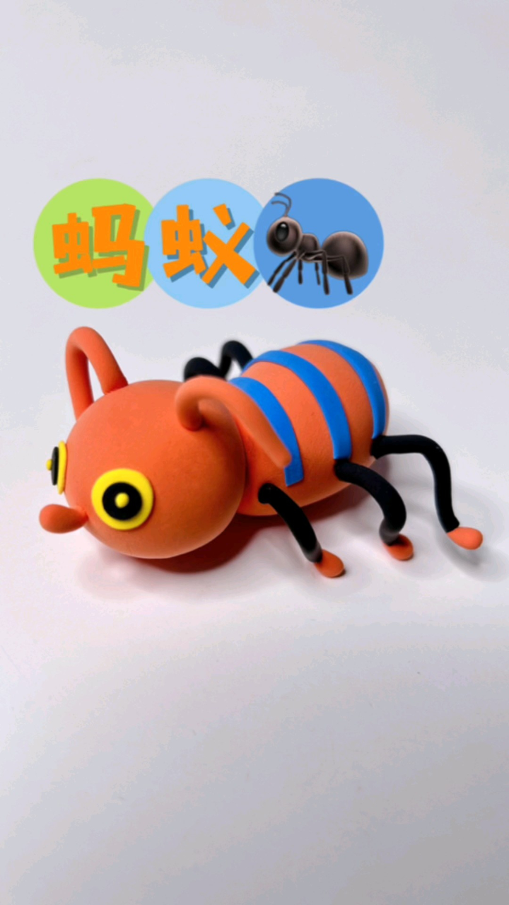 超轻粘土奇妙的昆虫——蚂蚁