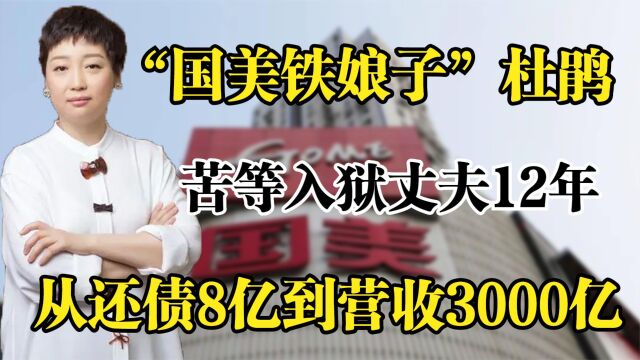 国美铁娘子杜鹃,苦等入狱丈夫12年,还债8亿到营收3000亿