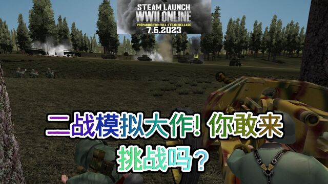 《WWIIOnline》:最真实的二战体验!200多种武器载具任你驾驭!