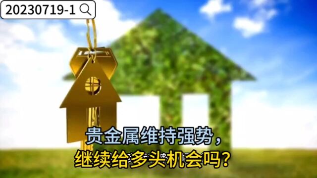 贵金属维持强势,继续给多头机会吗?