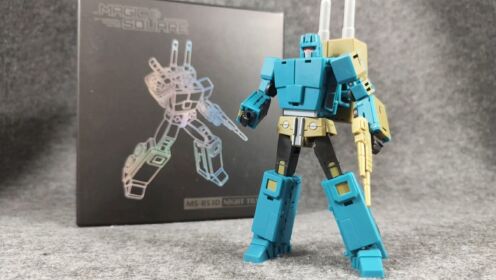 魔方MS-TOYS 小比例组合变形金刚 IDW配色 混天豹 袭击_高清1080P在线观看平台_腾讯视频