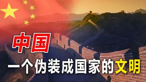 为什么说中国是“伪装成国家的文明”，有什么历史依据？