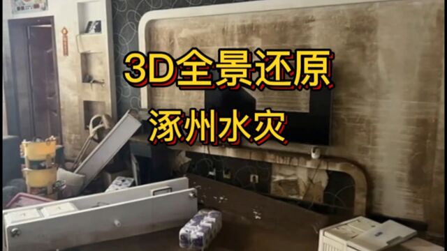 3D全景还原涿州水灾