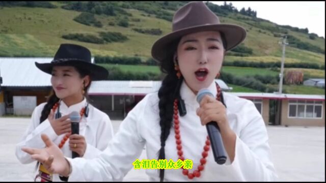 一曲最为感动人心的草原民歌《送亲歌》,藏区姐妹深情演唱,感人至深