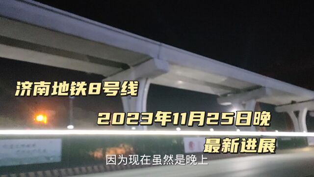 #章丘地铁8号线 #济南地铁8号线 #地铁8号线最新进展 济南地铁8号线11月份最新进展,真的很快,章丘中白新材料研究院附近~