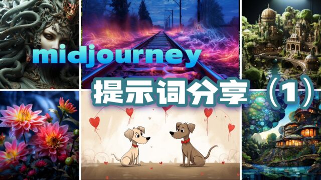 midjourney国外大神及爱好者作品关键词分享(1)