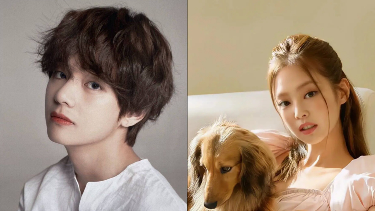 金泰亨在与jennie合照地点再发自拍,疑似回应恋爱传闻