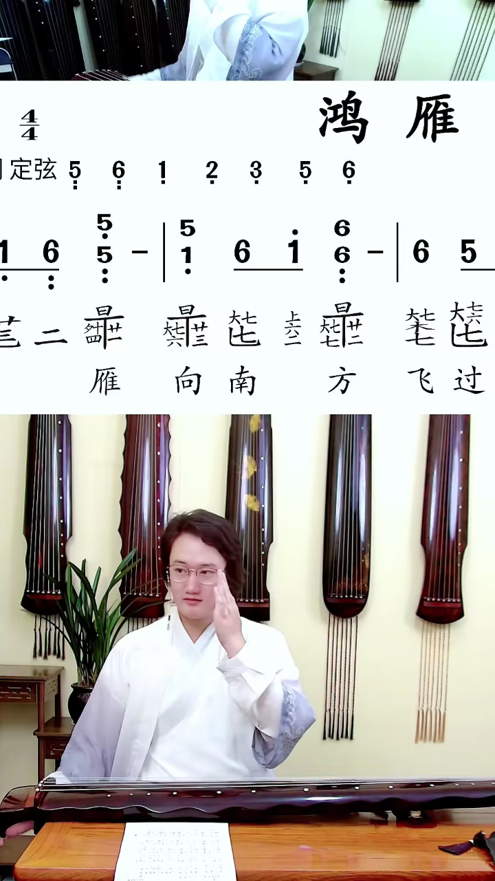 袁老师 古琴入门 鸿雁 精讲9