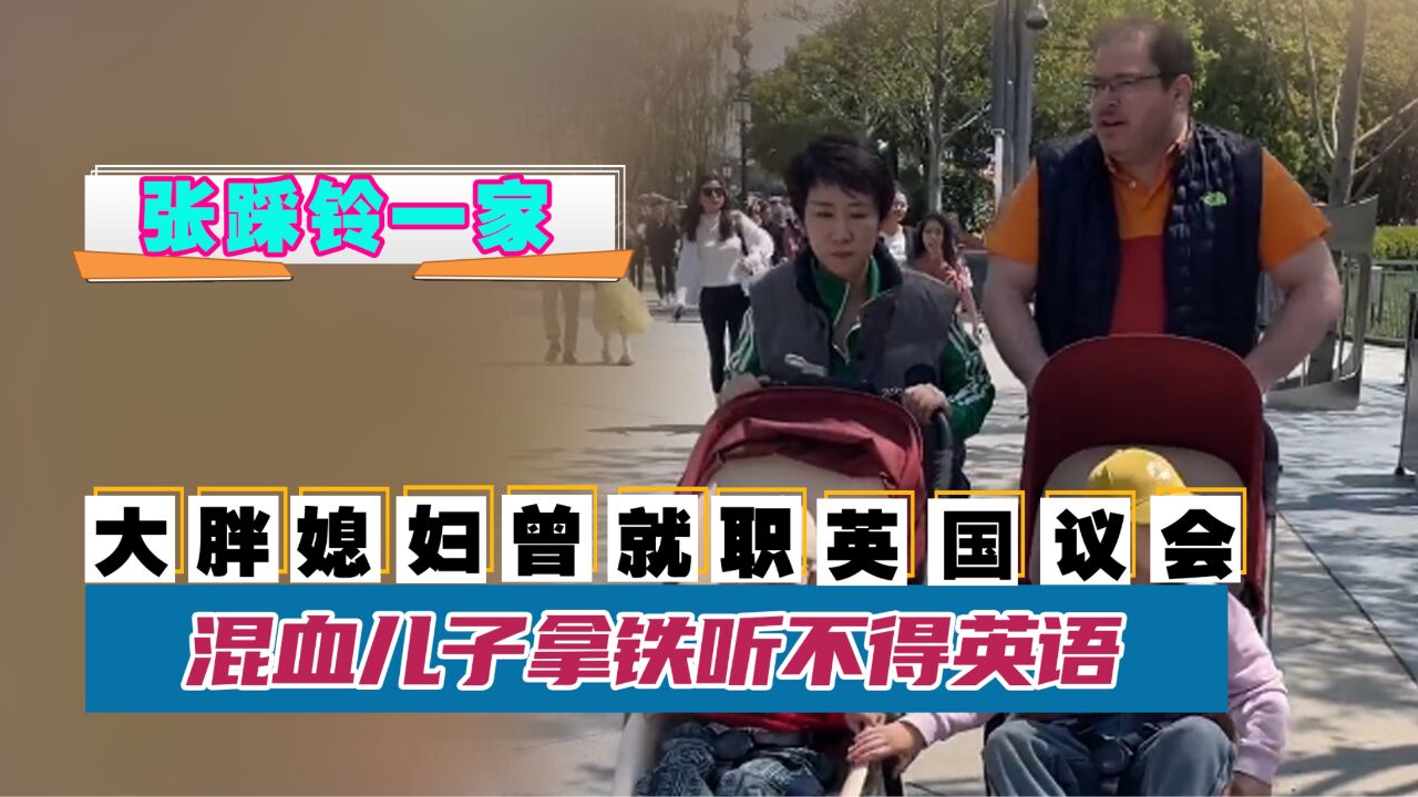 张踩玲：“大胖媳妇”曾就职英国议会，为家庭到中国当幼儿园老师_高清