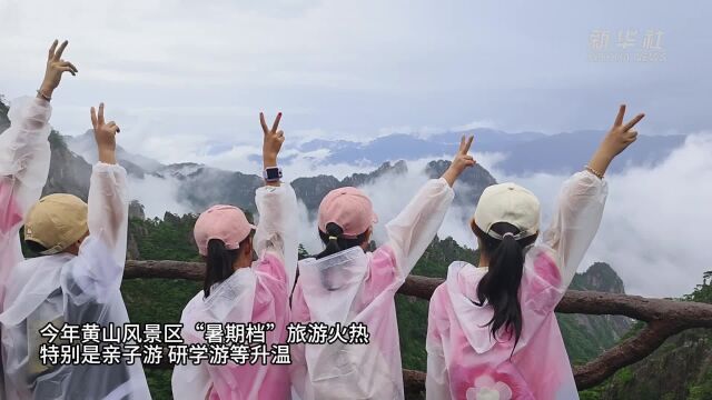 黄山风景区单月游客接待量达新高